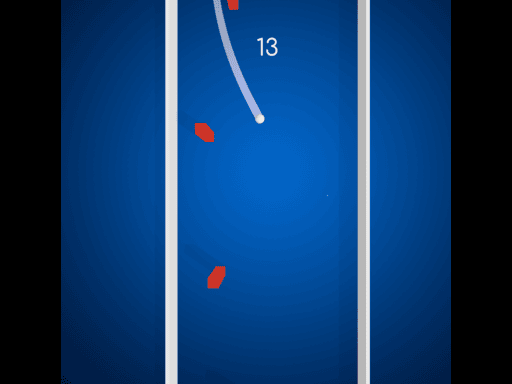 DownHill Ball online game screenshot