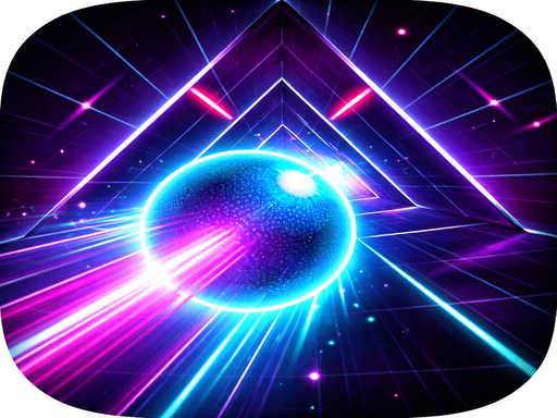 NeonRoll online game screenshot