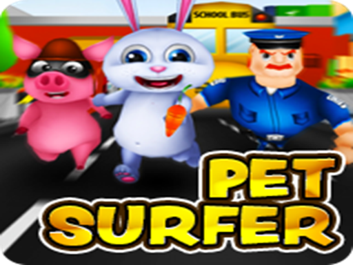 Run Pet Surfer online game screenshot