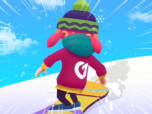 Snowboard Game Party online game screenshot